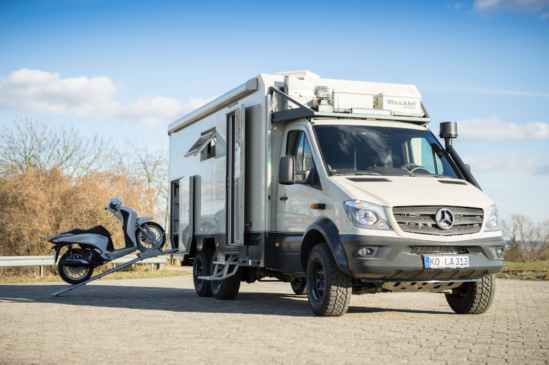 РђРІС‚РѕРґРѕРј Mercedes Sprinter 6x6 Bimobil